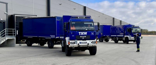 THW Hilfskonvoi (Quelle: THW/Michael Zier)