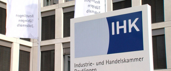 IHK Reutlingen Schild (Quelle: RIK)