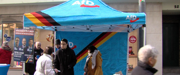 AfD-Stand in Reutlingen (Quelle: RIK)