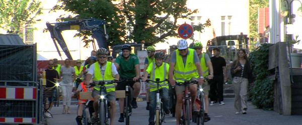 Radfahrer critical mass (Quelle: RIK)
