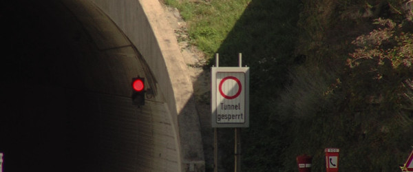 Scheibengipfeltunnel gesperrt (Quelle: RIK)