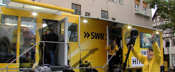Das mobile Studio von SWR1 (Quelle: RIK)